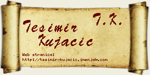 Tešimir Kujačić vizit kartica
